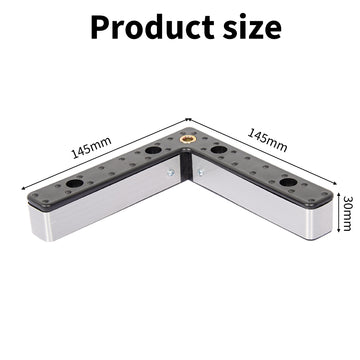 Corner Feet x 4PCS with adjustable screw feet for Sofa / Table